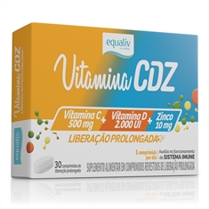 Vitamina CDZ 30 comprimidos Equaliv